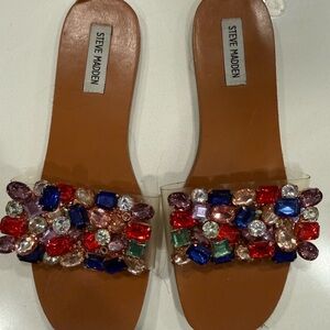 Steve Madden Women's Jewel-Embellished Sandals